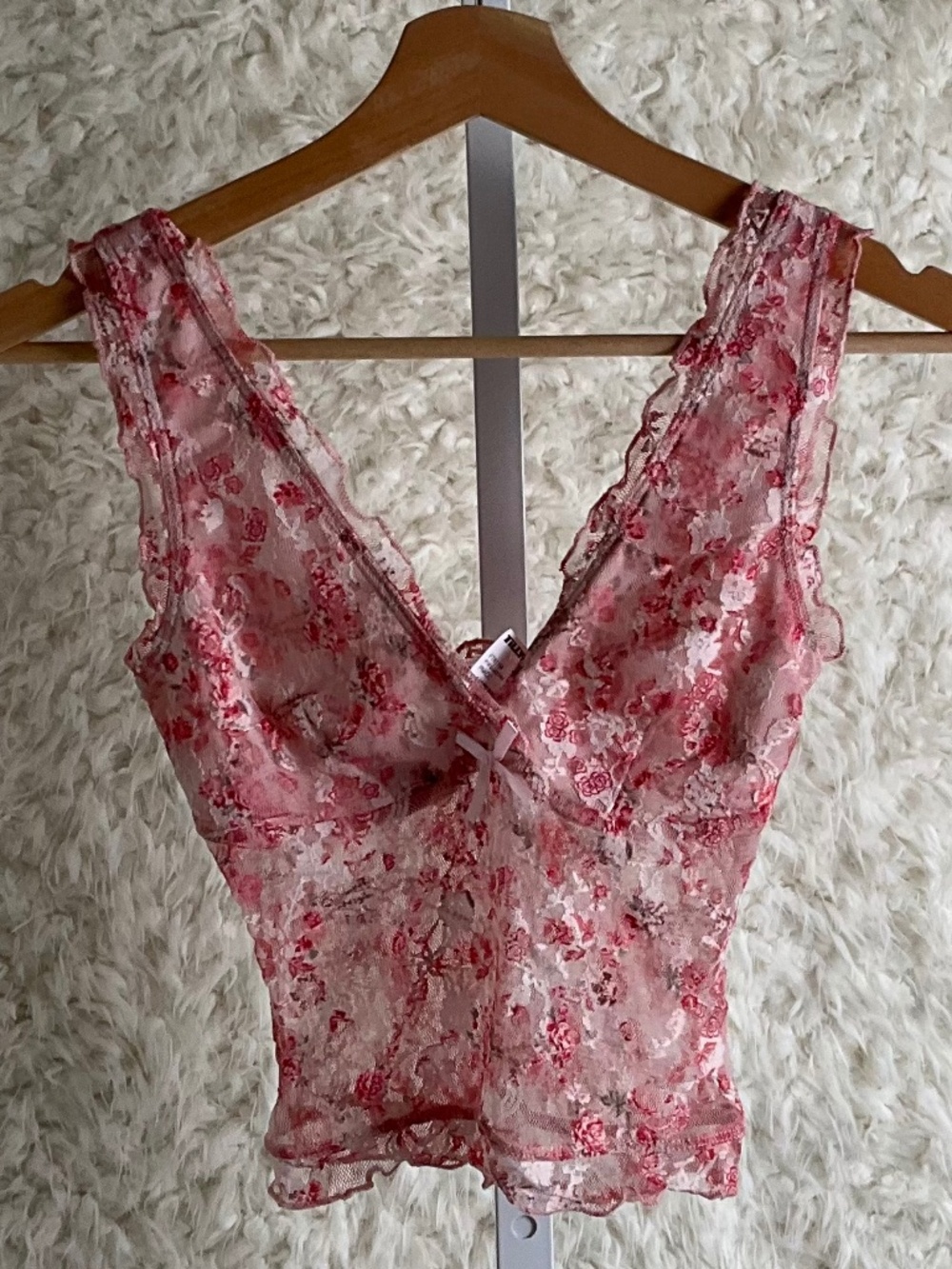 TILLY'S WOMEN'S PINK LACE TANK TOP~SIZE XXS PETITE~NWT!